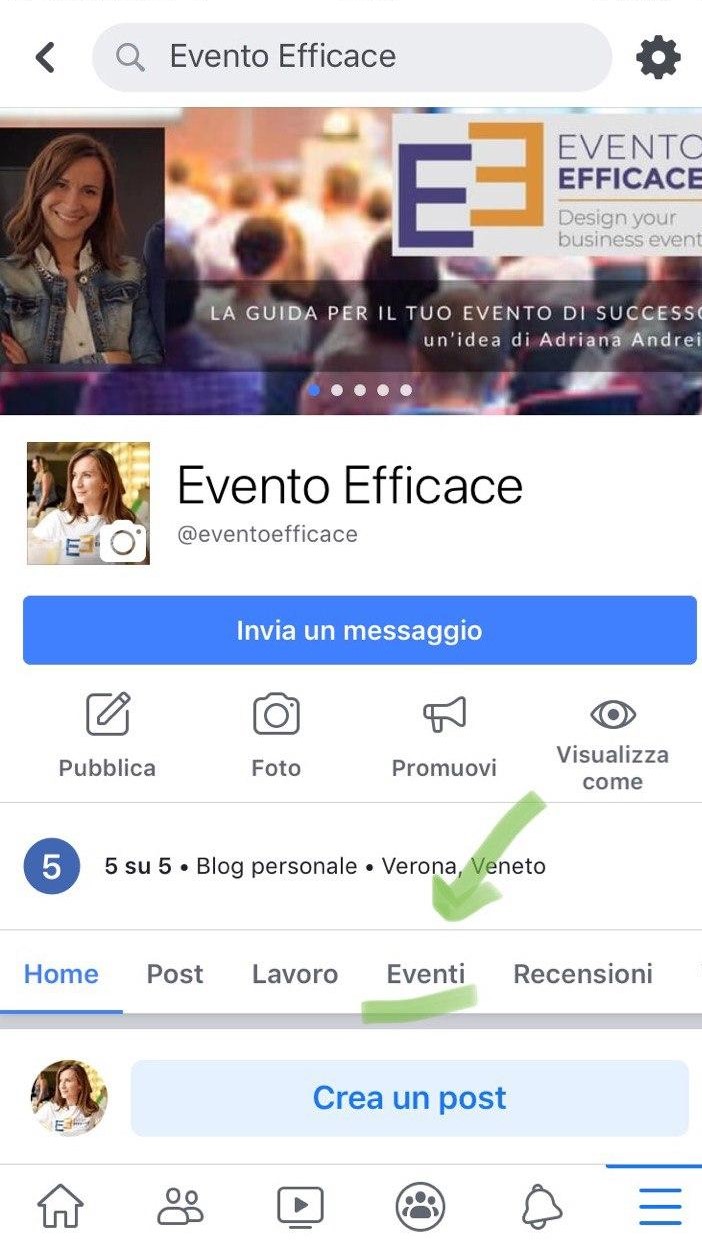 come organizzare un evento su facebook